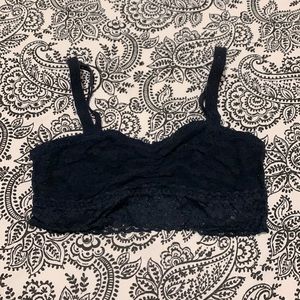 Gilly Hicks Lace Unlined Bralette (Size: S)